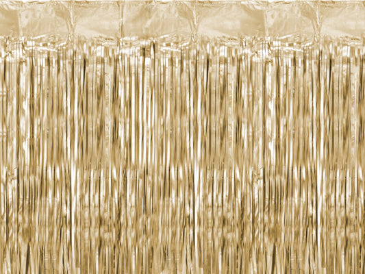 Folinė užuolaida-lietutis, luxury gold (100x200 cm)