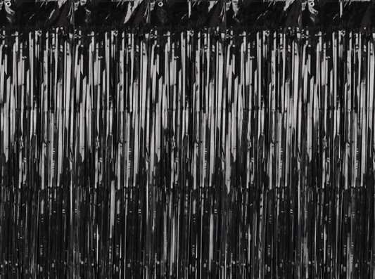 Folinė užuolaida-lietutis, black (100x200 cm)