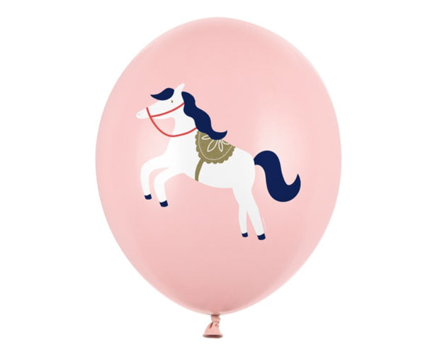 Lateksinis balionas su arkliuku