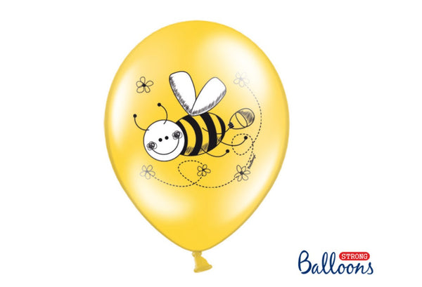 Lateksinis balionas "Bitė", geltona