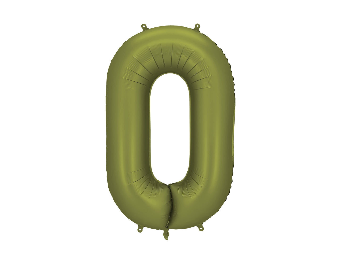 Folinis balionas "0", olive (86 cm)