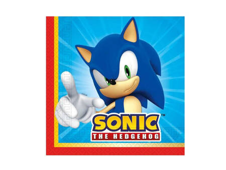 Servietėlės "Sonic", 20 vnt.