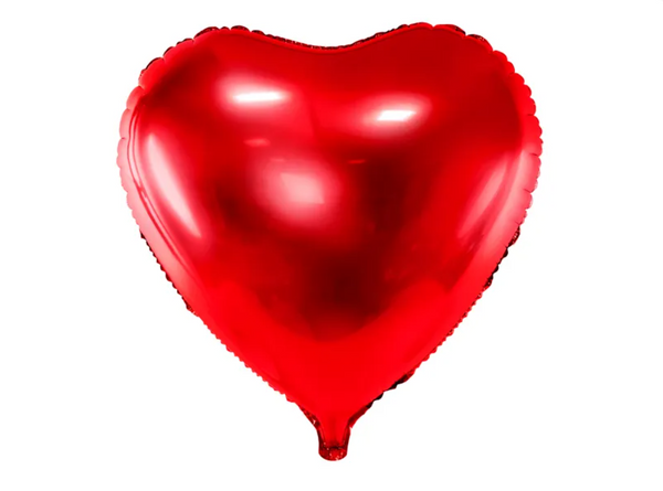 Folinis balionas "Širdis", 61 cm