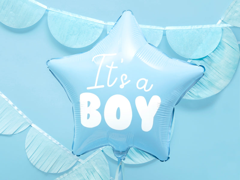 Folinis balionas žvaigždutė "It's a BOY"