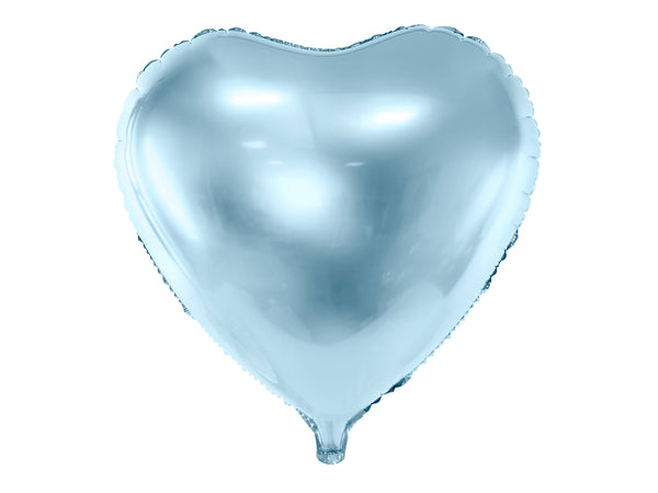 Folinis balionas "Širdis", mėlyna