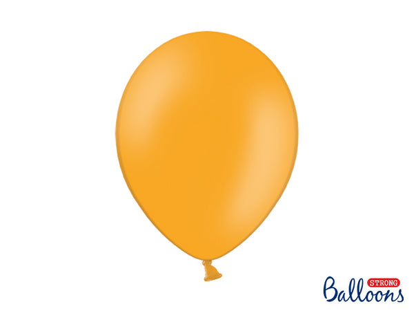 Pastelinis STRONG balionas 30 cm, Mandarin Orange