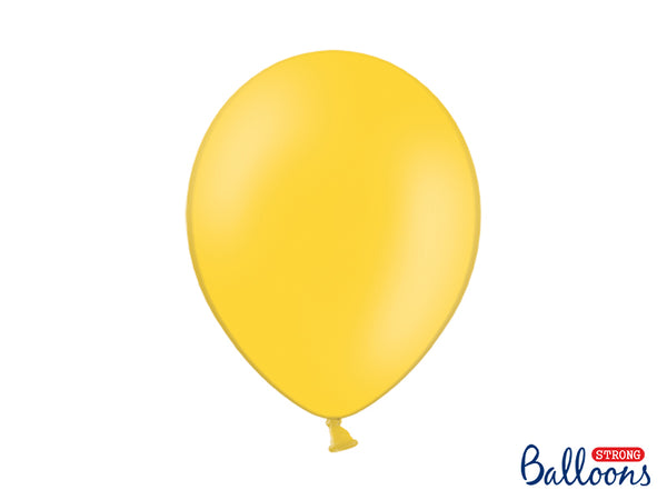 Pastelinis STRONG balionas 12 cm, Honey Yellow