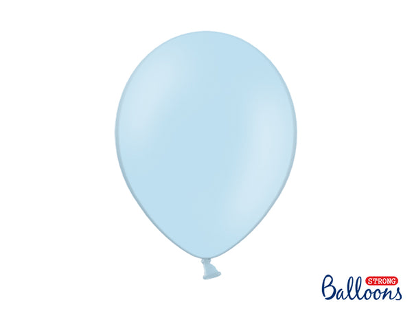Pastelinis STRONG balionas 12 cm, Baby blue