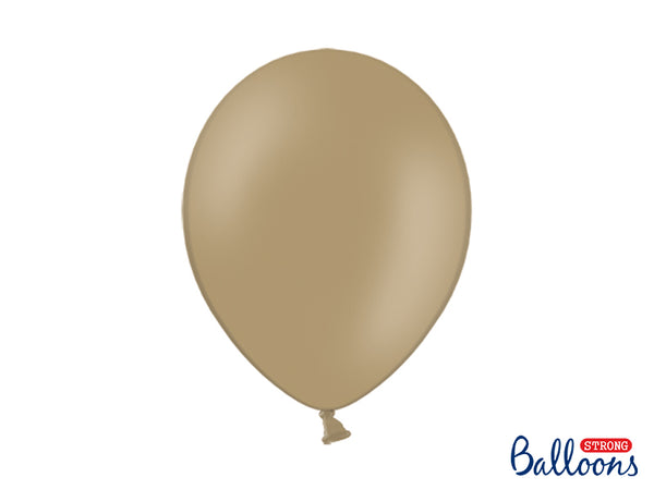 Pastelinis STRONG balionas 30 cm, Cappuccino