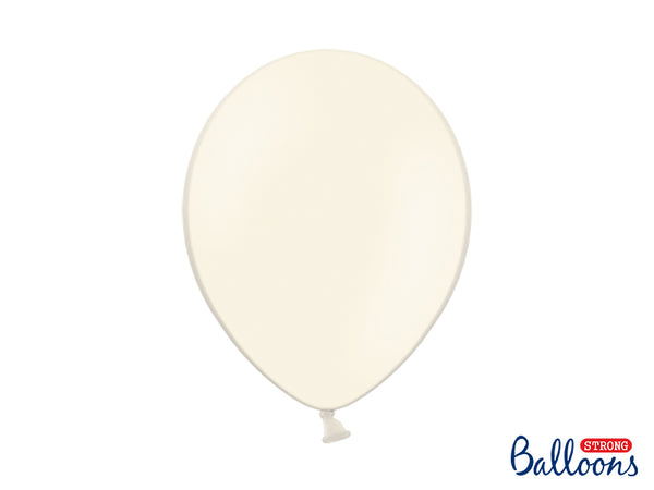 Pastelinis STRONG balionas 12 cm, Light Cream