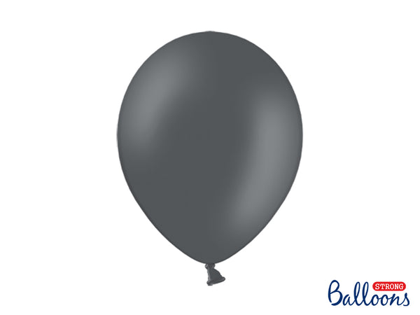 Pastelinis STRONG balionas 30 cm, Pastel Grey