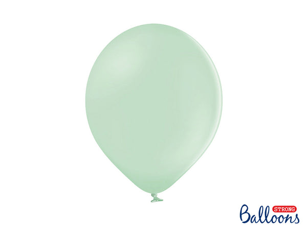 Pastelinis STRONG balionas 12 cm, Pistachio