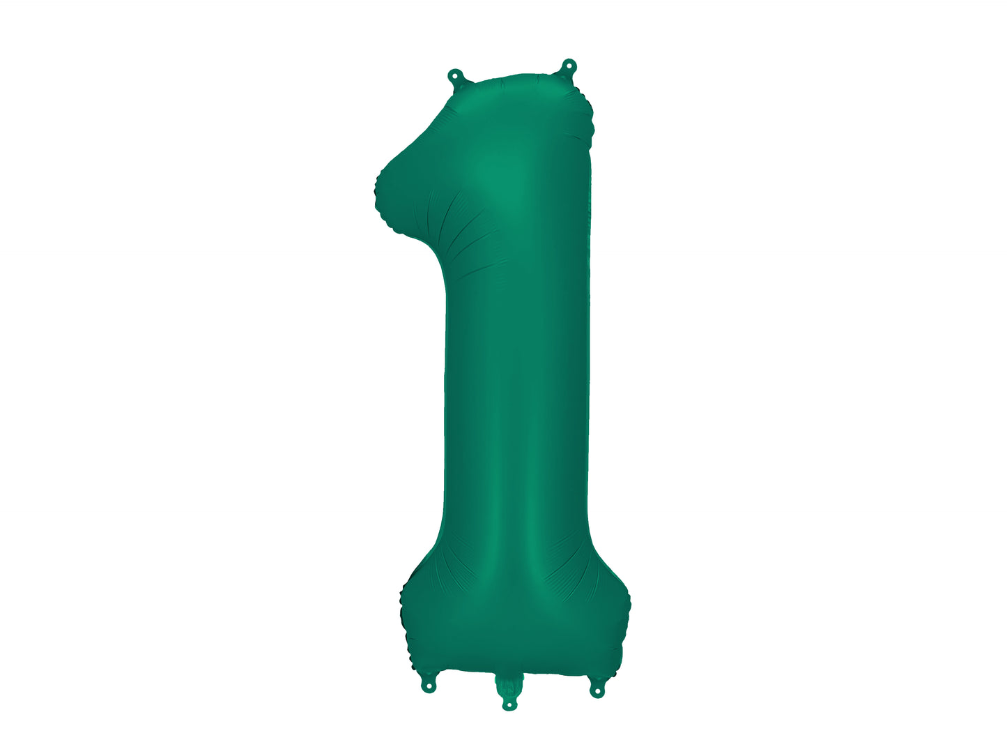 Folinis balionas "1", bottle green (86 cm)