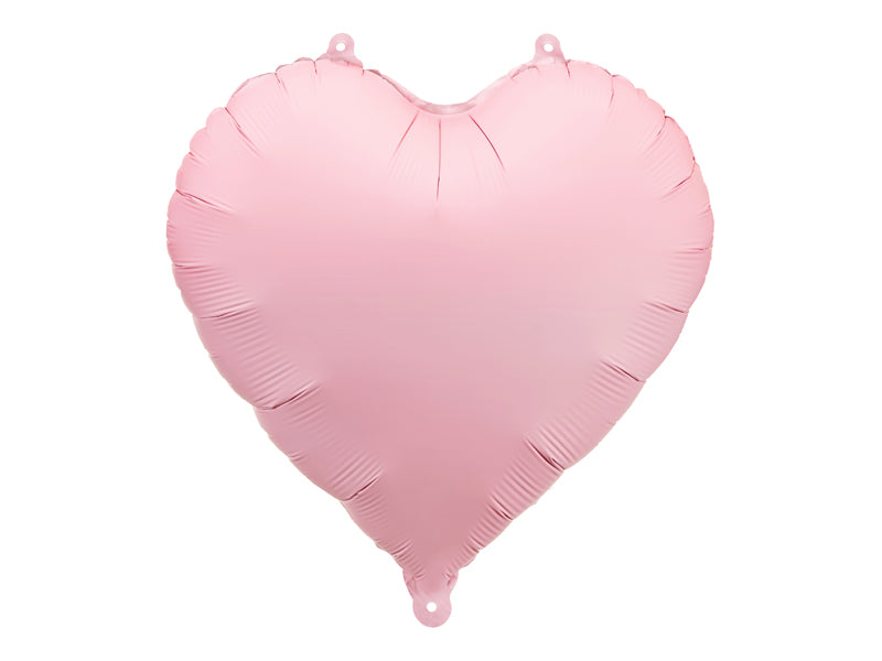 Folinis balionas "Širdis", pinky (45 cm)