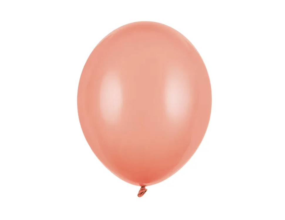 Pastelinis STRONG balionas 30 cm, Peach