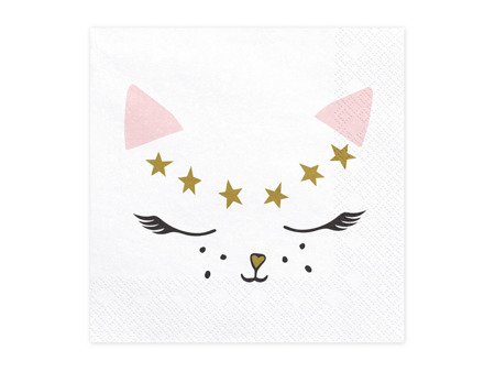Servietėlės "Cat", 20 vnt.