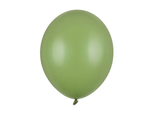 Pastelinis STRONG balionas 30 cm, Rosemary green