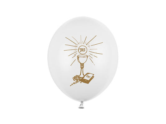 Lateksinis balionas "Pirmoji Komunija", 30 cm