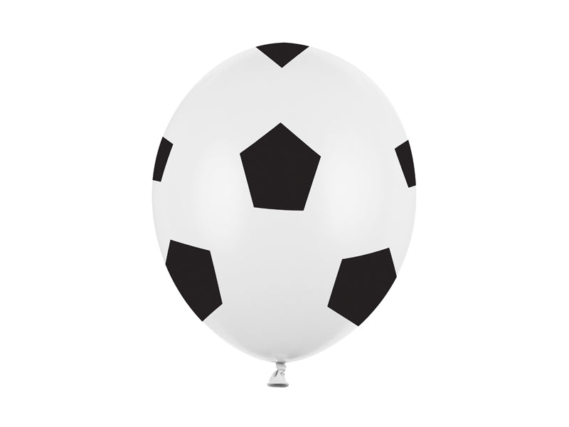 Lateksinis balionis "Futbolo kamuolys", 30 cm