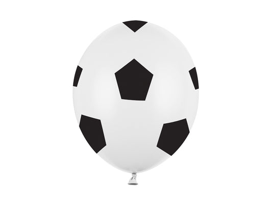 Lateksinis balionis "Futbolo kamuolys", 30 cm